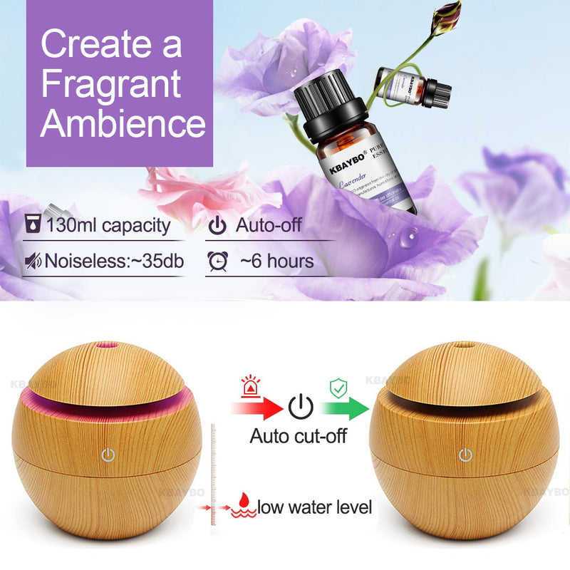 USB Aroma Essential Oil Diffuser