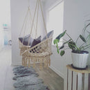 Knitted Round Hammock Outdoor or Indoor