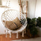 Knitted Round Hammock Outdoor or Indoor