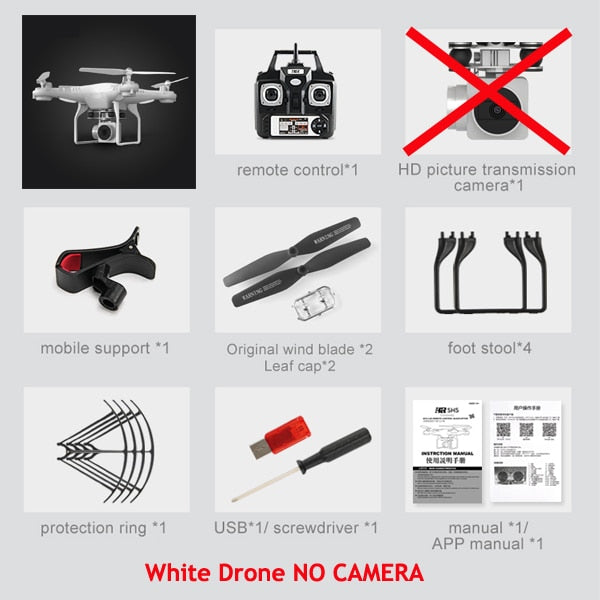 Quadrocopter FPV Drone W/ or W/O HD Camera