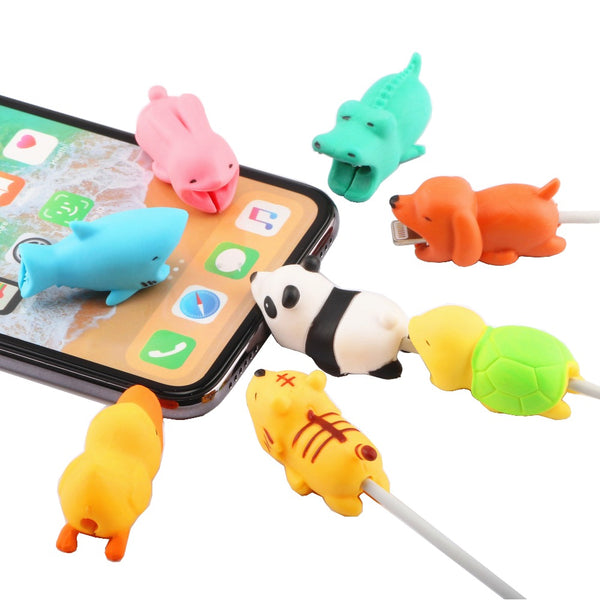 Animal Bite Cable Protector for iphone usb cable