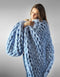 Hand-knitted Warm Chunky Soft Blanket