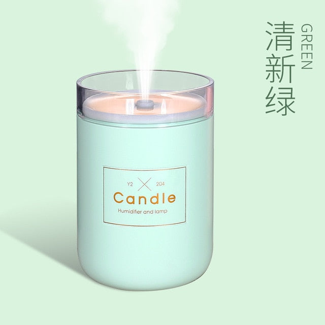 Ultrasonic Air Humidifier Candle