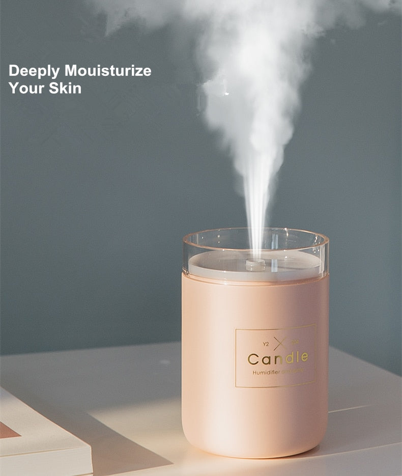 Ultrasonic Air Humidifier Candle